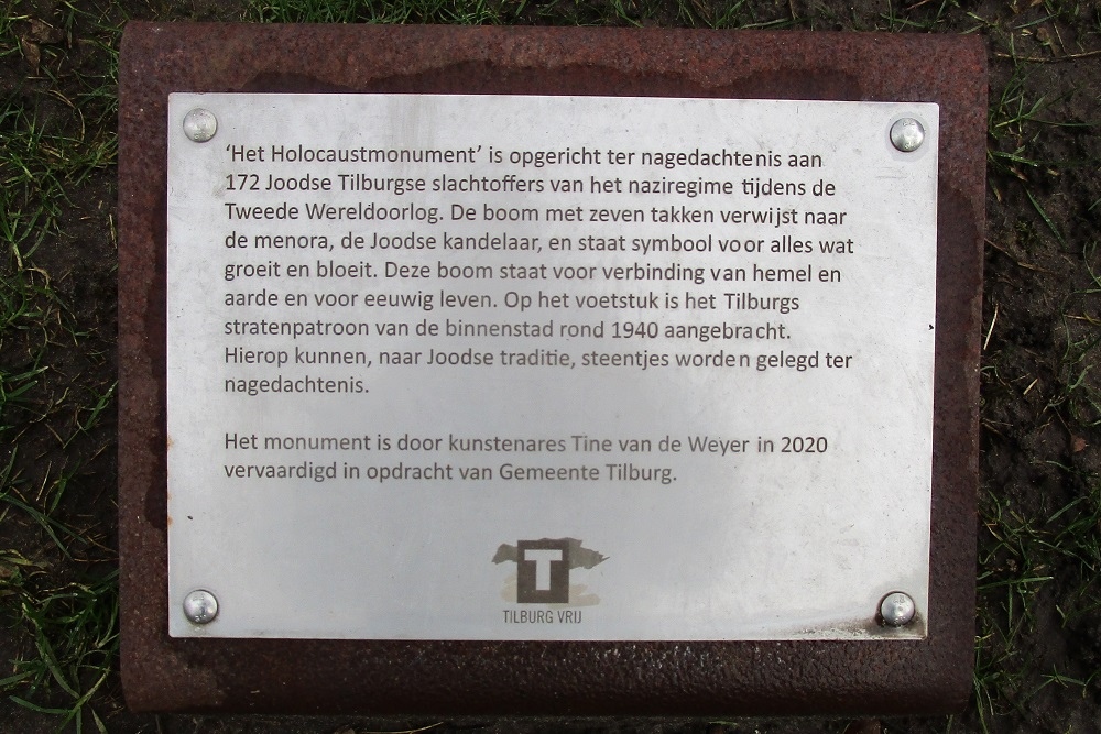 Holocaustmonument Tilburg #3