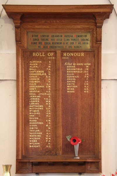 War Memorial St. Thomas Church #2