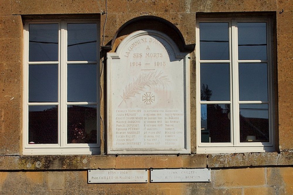 War Memorial Autruche #1