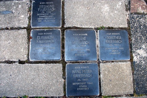 Stumbling Stones Kurfürstenstraße 33 #1
