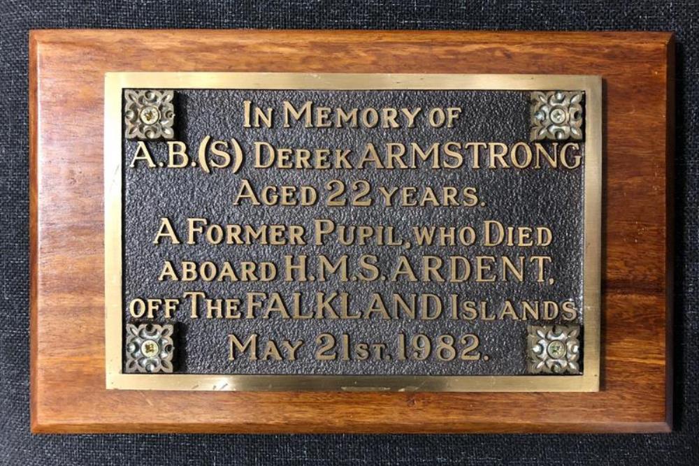 Memorial A.B.(S) Derek Armstrong #1