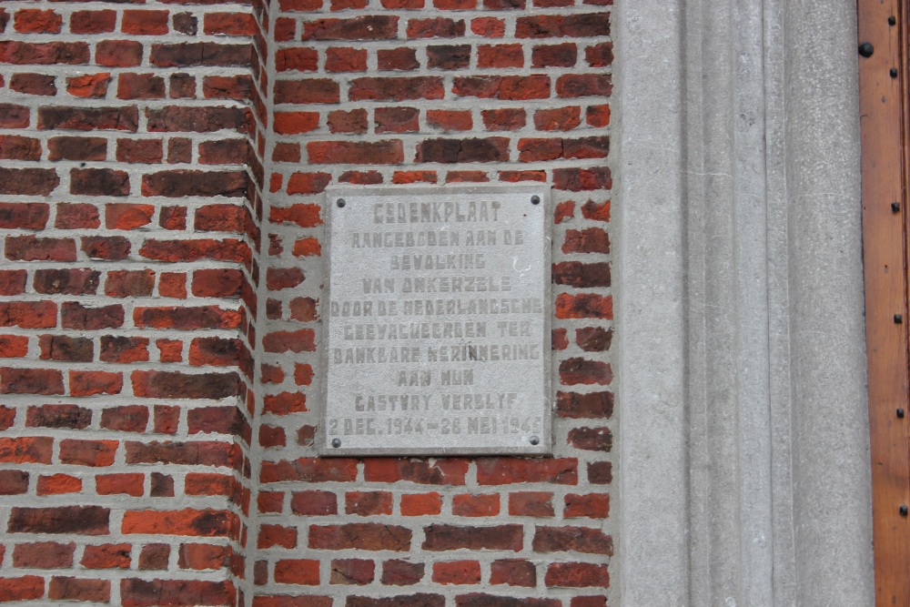 Commemorative Plate Dutch Evacuated #1