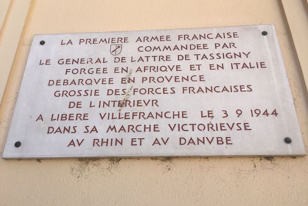 Memorials Liberation Villefranche-sur-Sane #2