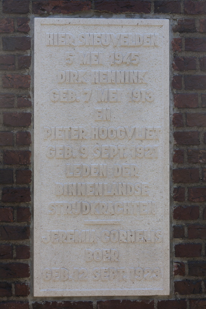 Monument Gevecht 5 Mei 1945 #4