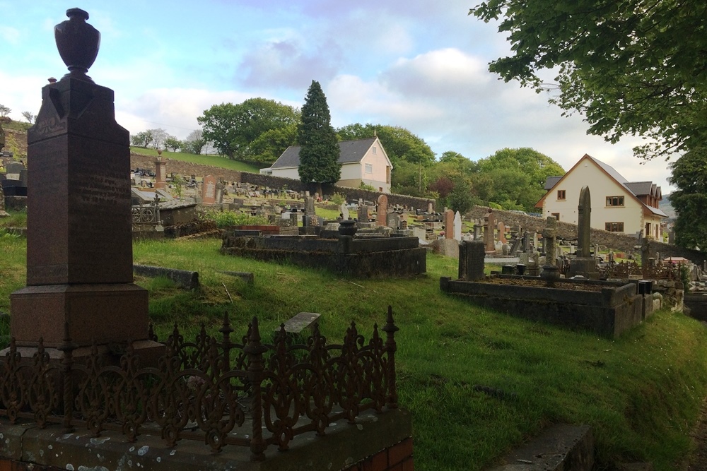 Oorlogsgraven van het Gemenebest Pontycymer Cemetery #1