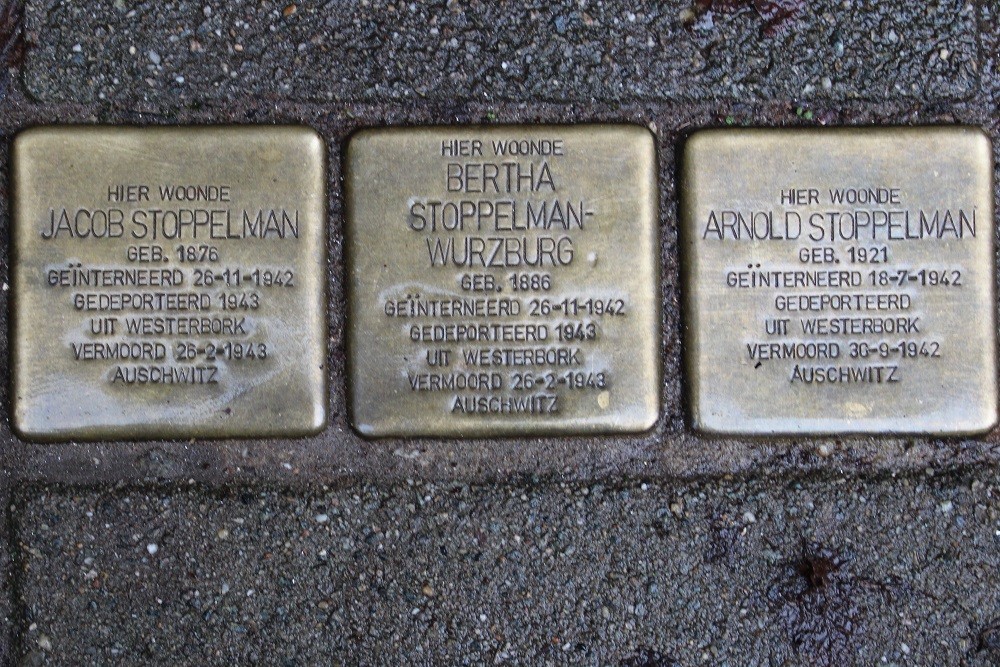 Stolpersteine Marcusstraat 19