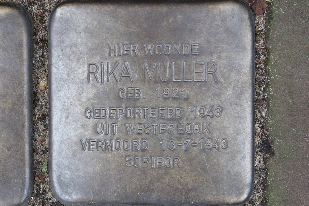 Stolpersteine Govert Flinckstraat 246 #4