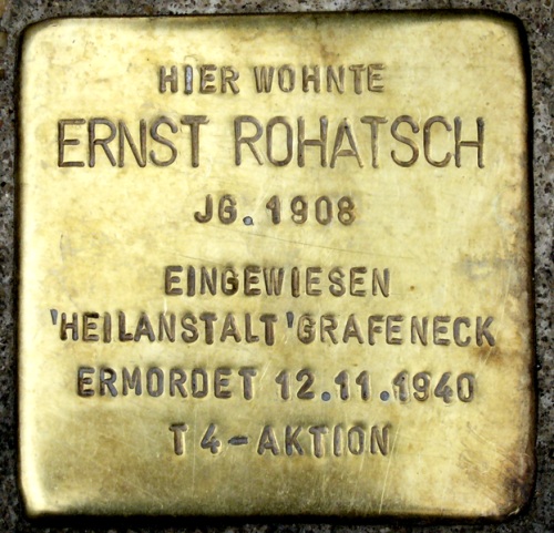 Stolperstein Ngelescker 55 #1