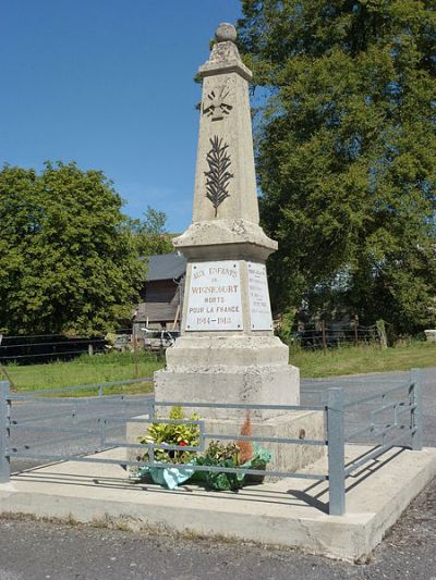 Oorlogsmonument Wignicourt #1