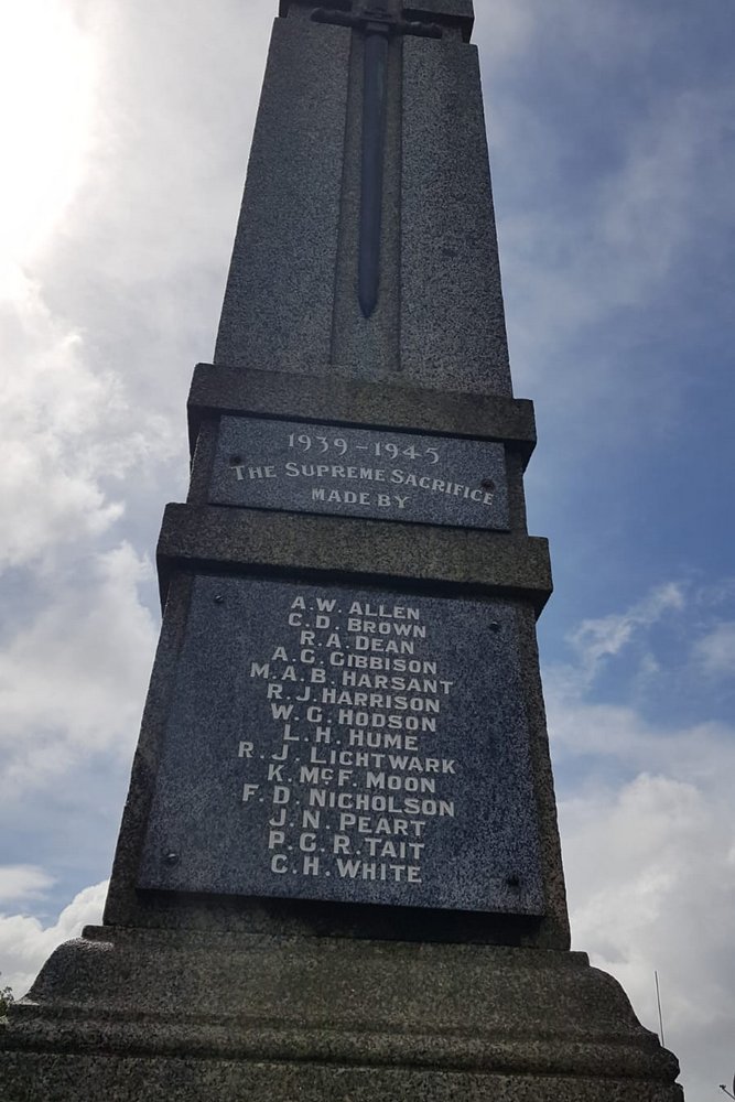 Oorlogsmonument Raglan #2