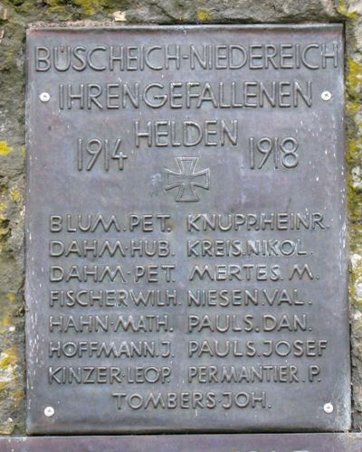 War Memorial Büscheich #4