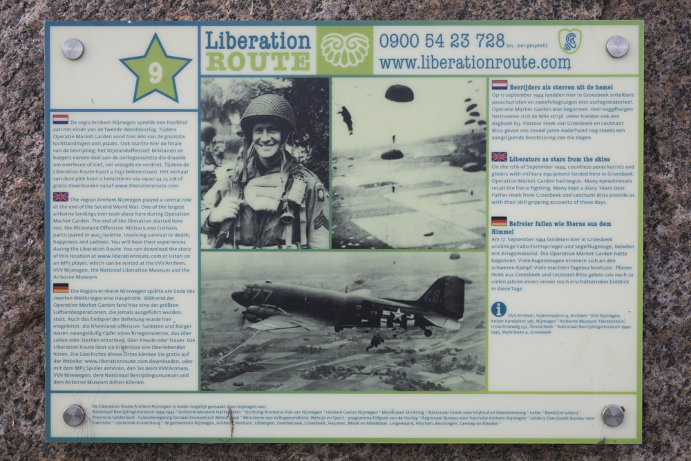 Liberation Route Marker 9 #2