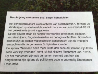 Oorlogsmonument Schipluiden #4