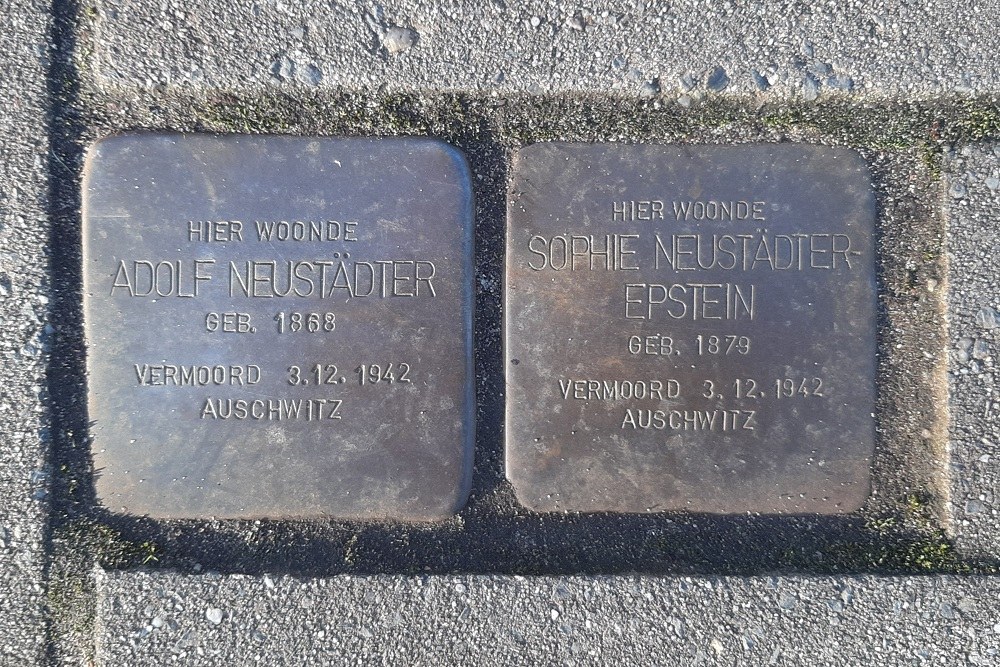 Stolpersteine Hortensiastraat 61 #1