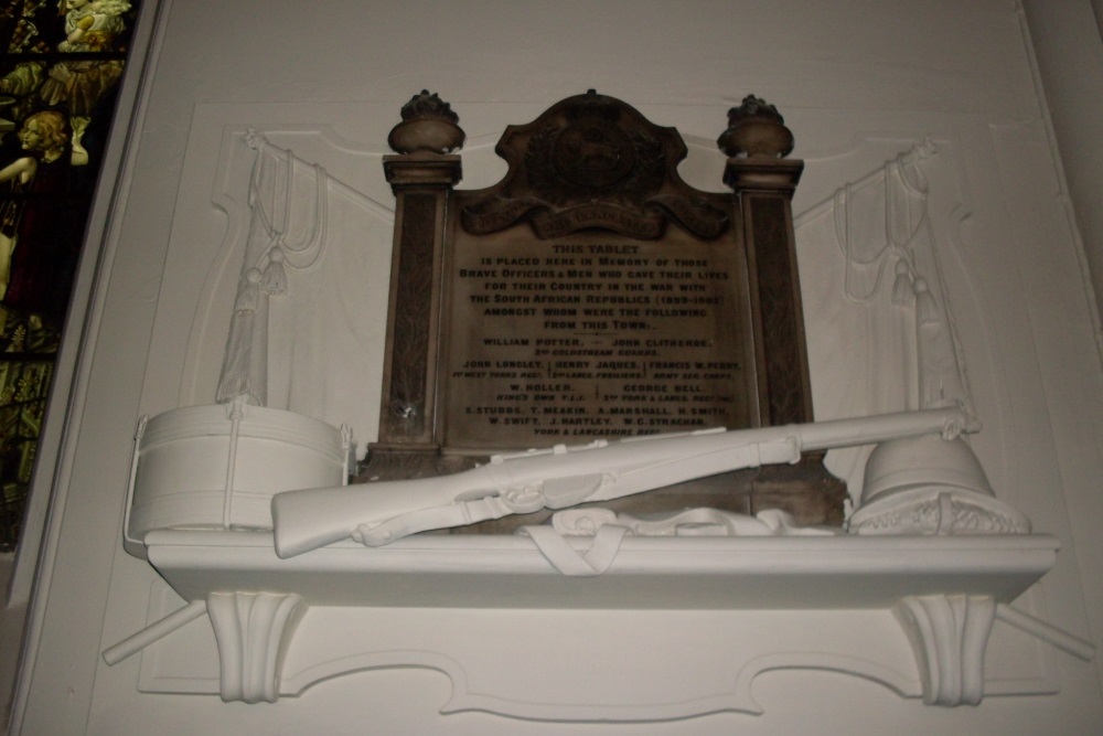 Boer War Memorial Barnsley