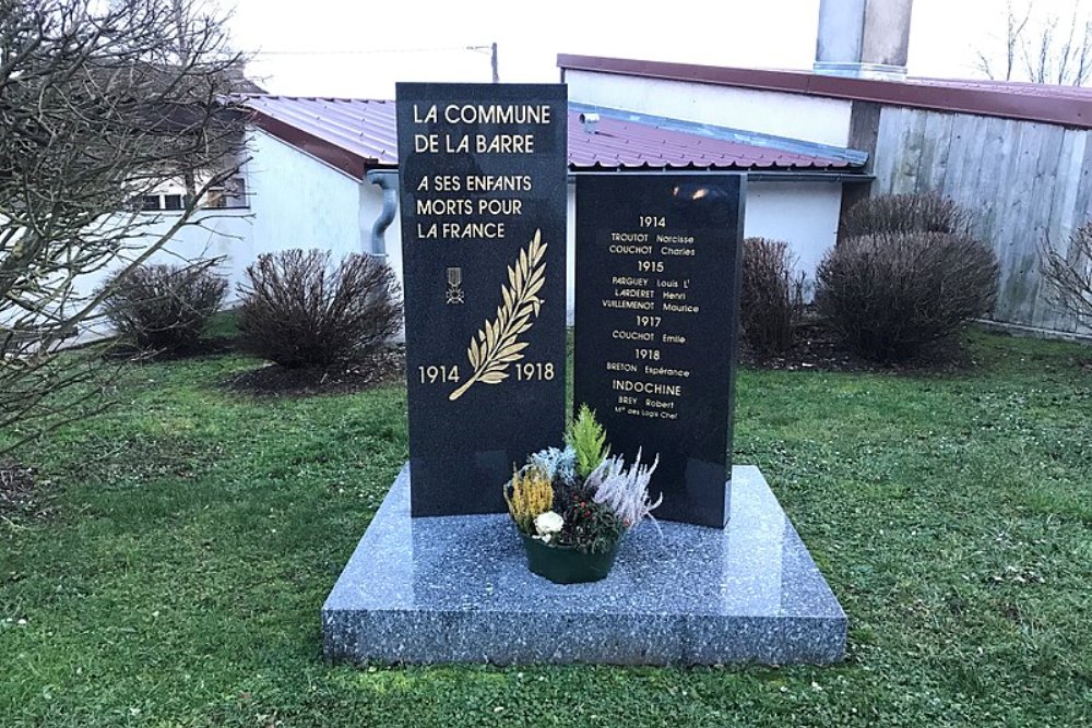 Oorlogsmonument La Barre