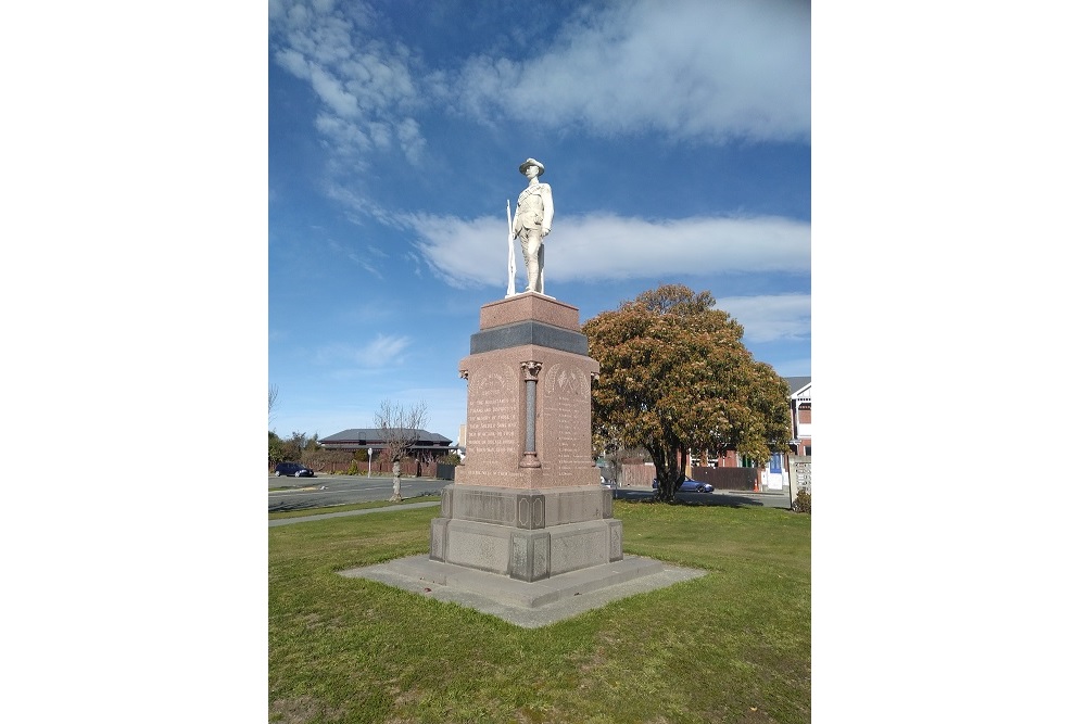 Boerenoorlogsmonument Timaru