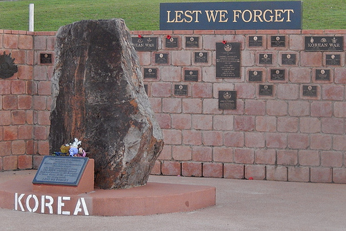 Korean War Memorial Alexandra Headland #1