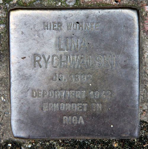 Stolpersteine Schsische Strae 48 #3