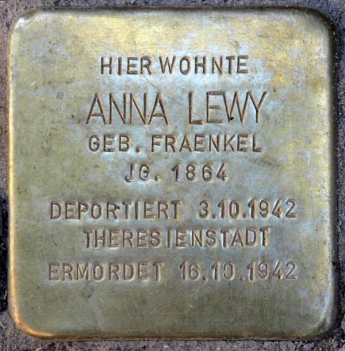 Stolpersteine Markgraf-Albrecht-Strae 6 #2