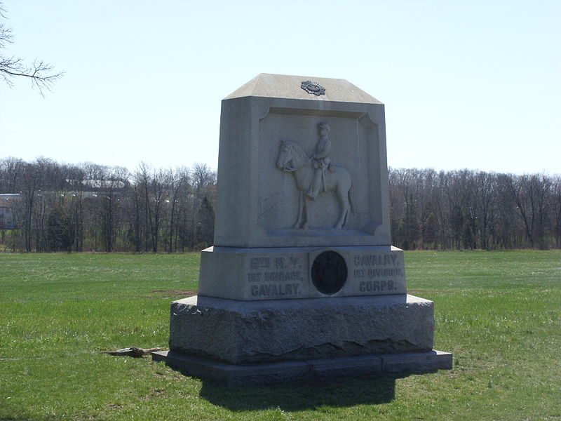 Monument 8th New York Cavalry #1