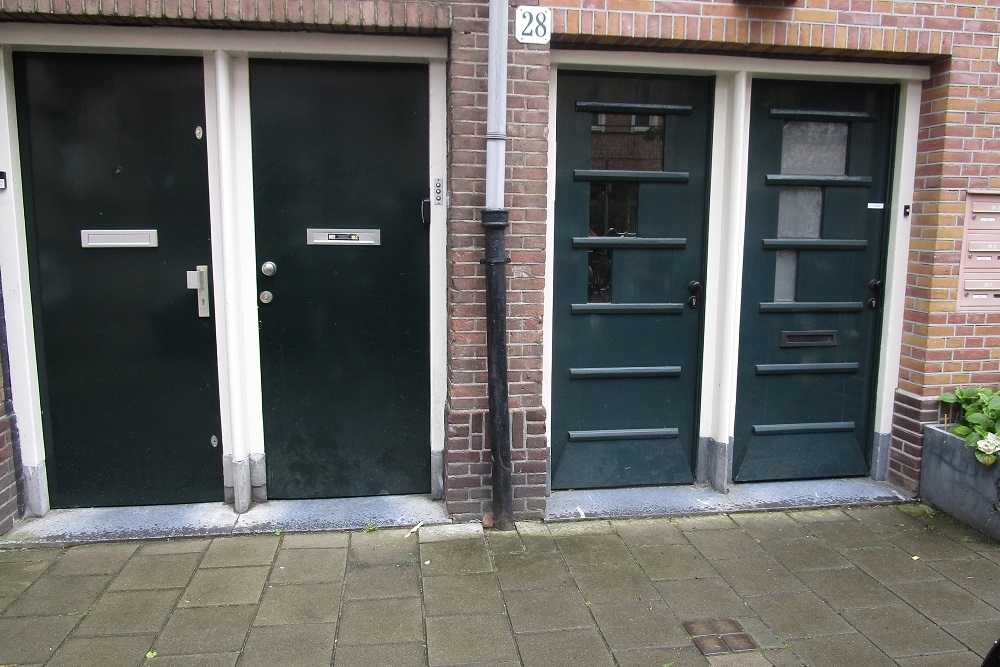 Stolpersteine Hofmeyrstraat 28 #4