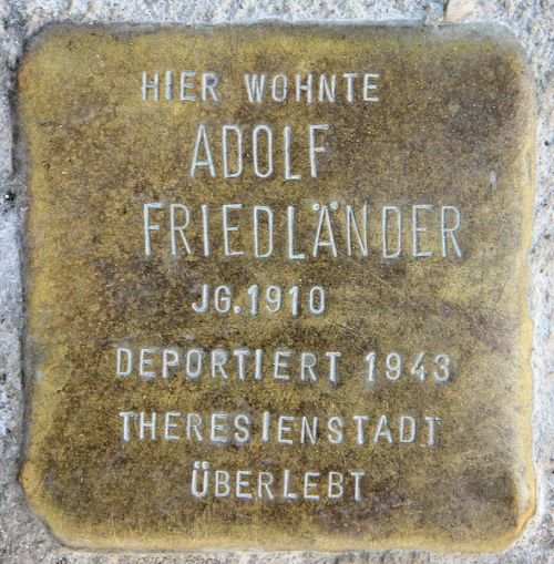 Stumbling Stones Schlüterstraße 49 #1