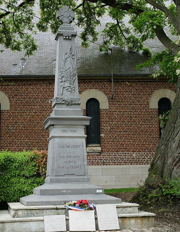 Oorlogsmonument Cagnicourt