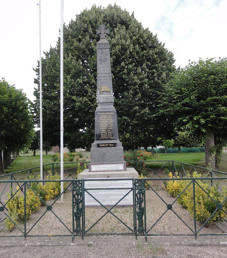 War Memorial Vesles-et-Caumont