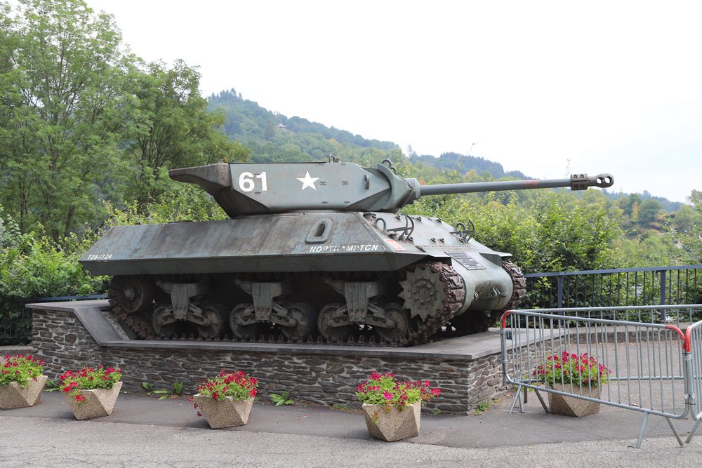 British M-10 Achilles Tank La Roche-en-Ardenne #2