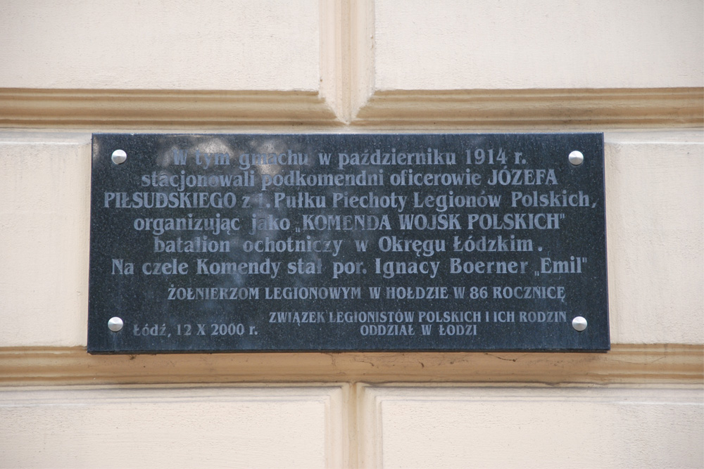 Gedenkteken Komenda Wojsk Polskich