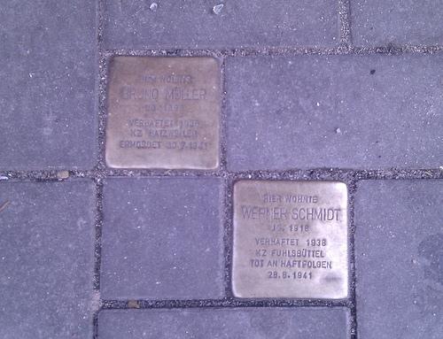 Stolpersteine Seilerstrae 17 #1