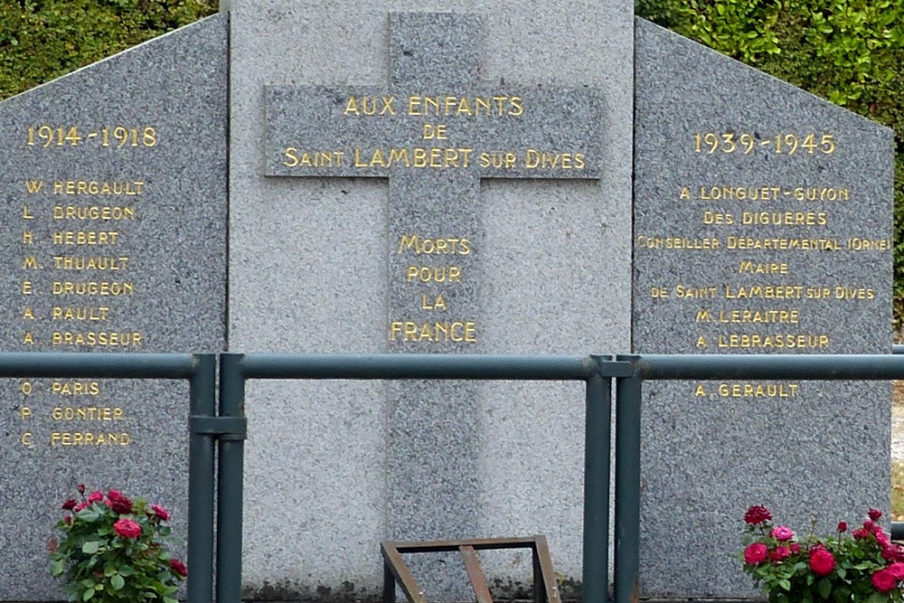 War Memorial Saint-Lambert-sur-Dive #2