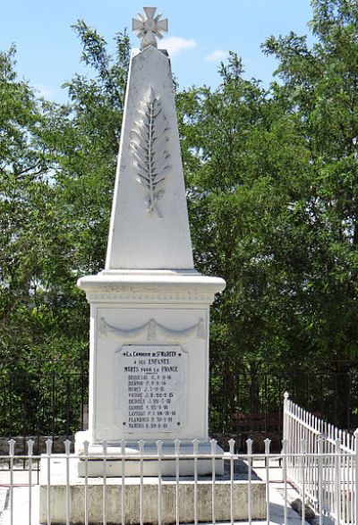 Oorlogsmonument Saint-Martin-de-Beauville #1