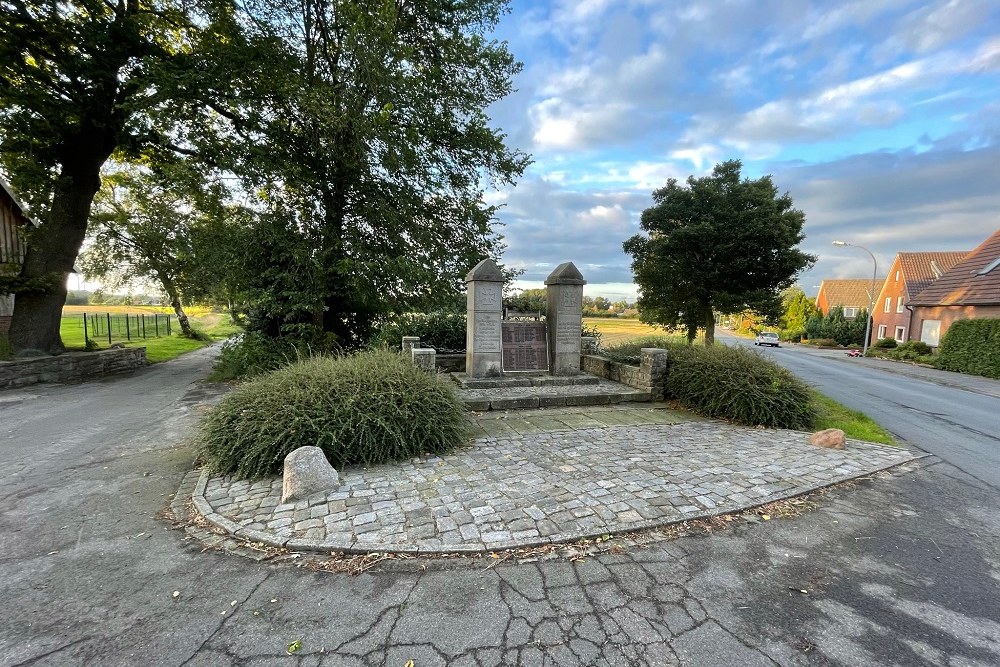 Ehrenmal Bad Bentheim Schuttersvereniging Waldseite