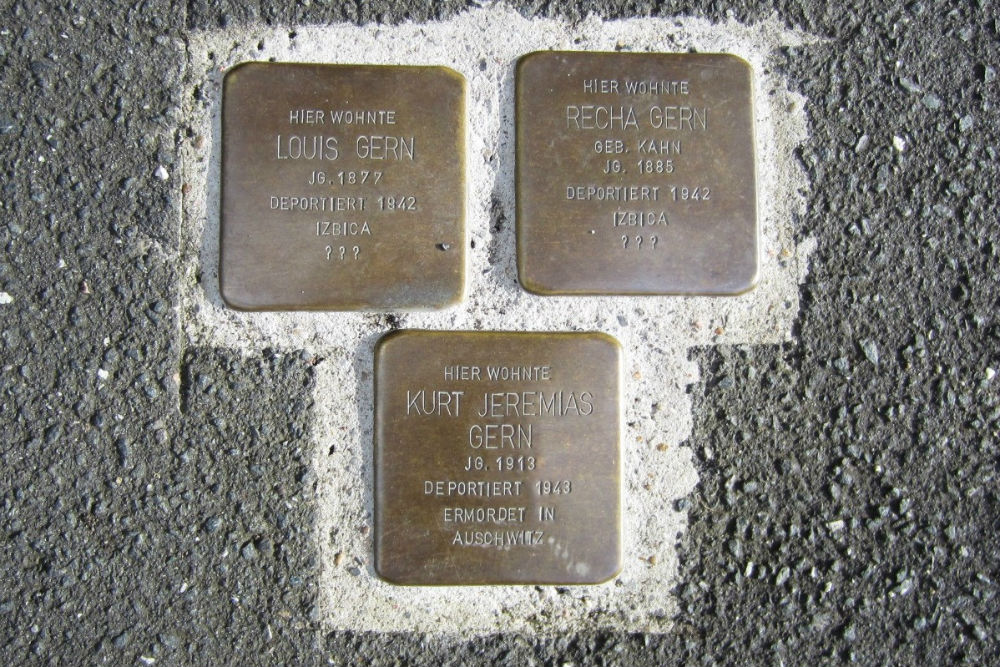 Stolpersteine Bismarckstrae 11 #1