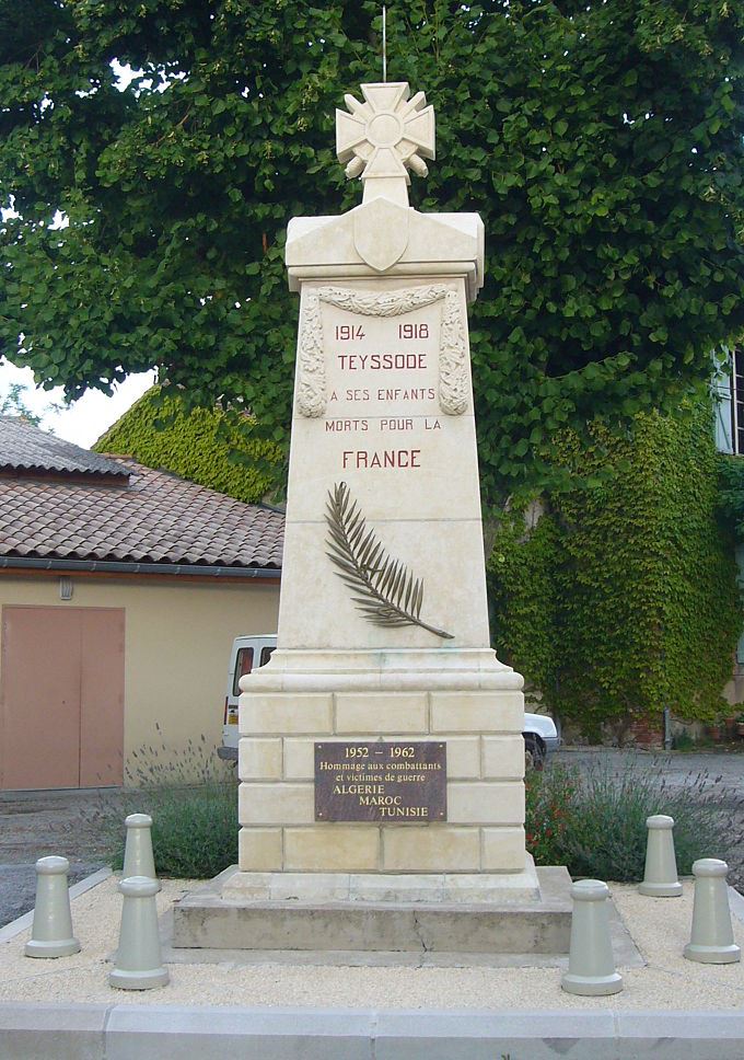 Monument Eerste Wereldoorlog Teyssode #1