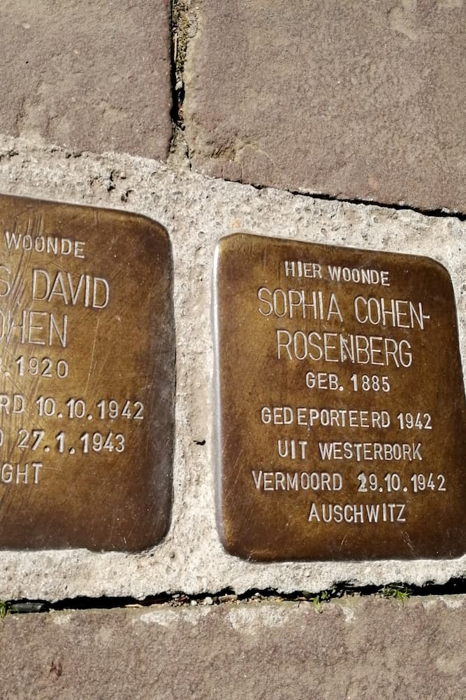 Stolpersteine Kerkstraat 1 #3