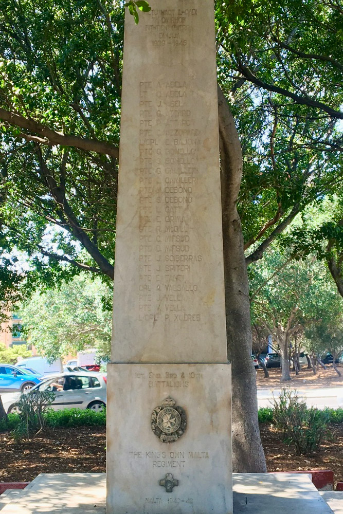 Memorial Malta Regiment #3