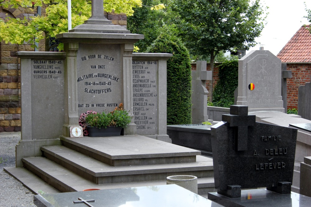 Belgische Oorlogsgraven Passendale