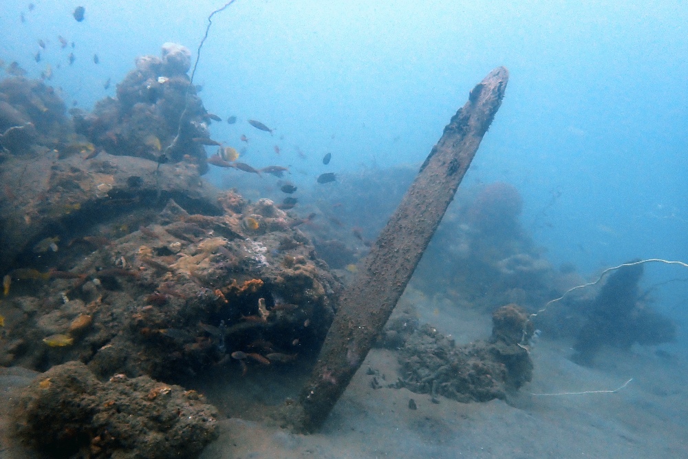 Crashlocatie & Restant B-17E 