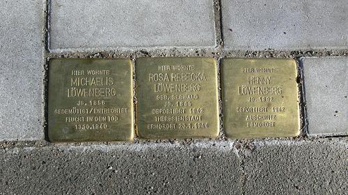 Stolpersteine Heymannstraße 6 #1