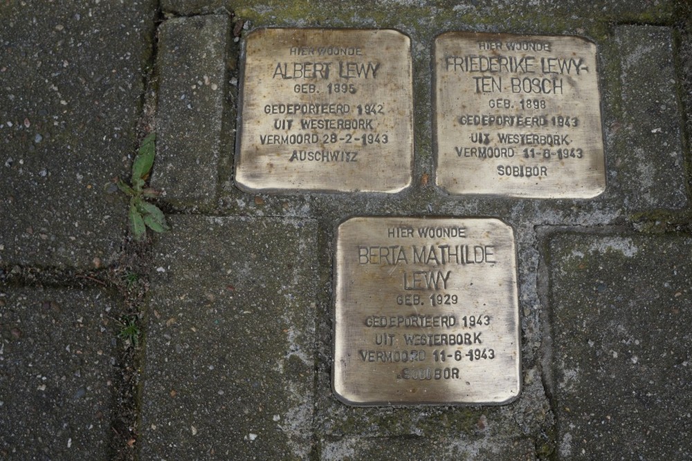 Stolpersteine Hogestraat 55