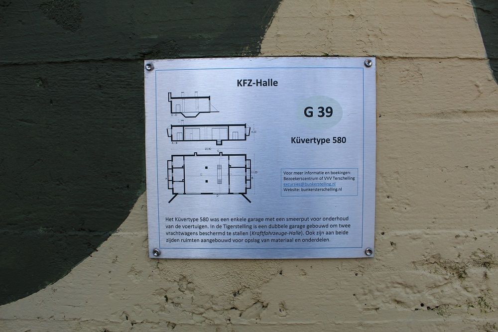 German Radarposition Tiger - KFZ Halle Küvertype 580 Double #3
