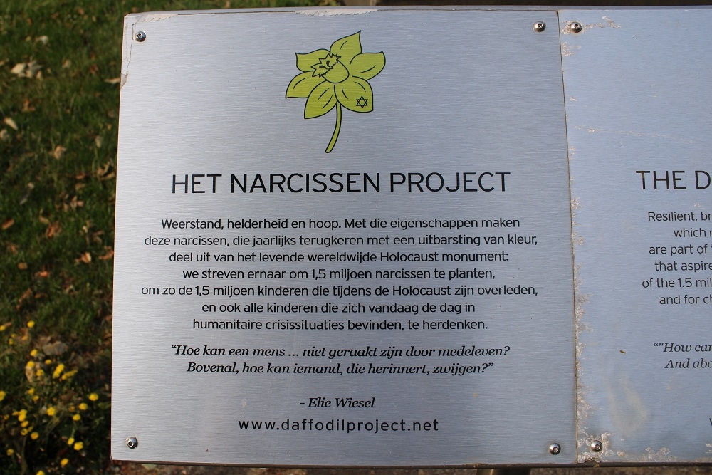 Monument Kunstenaarsverzet & Narcissenproject #2