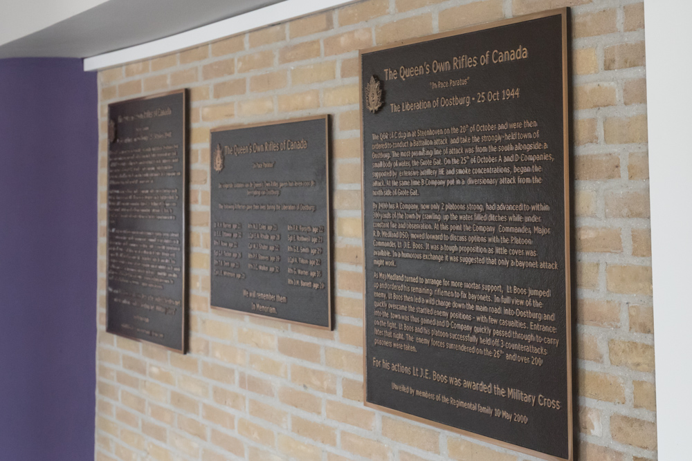 Memorials Queen’s Own Rifles of Canada Oostburg #1
