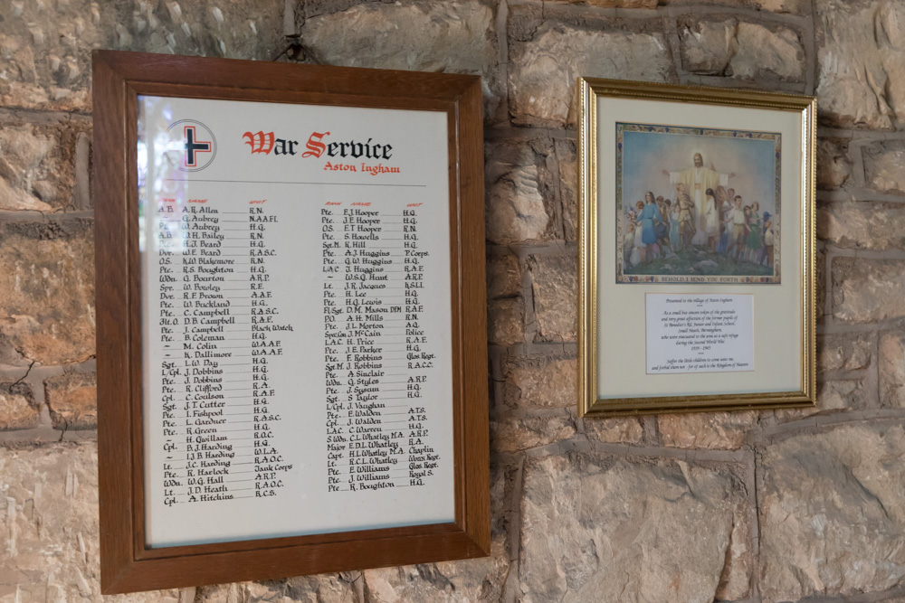 War Memorial Aston Ingham Church #2