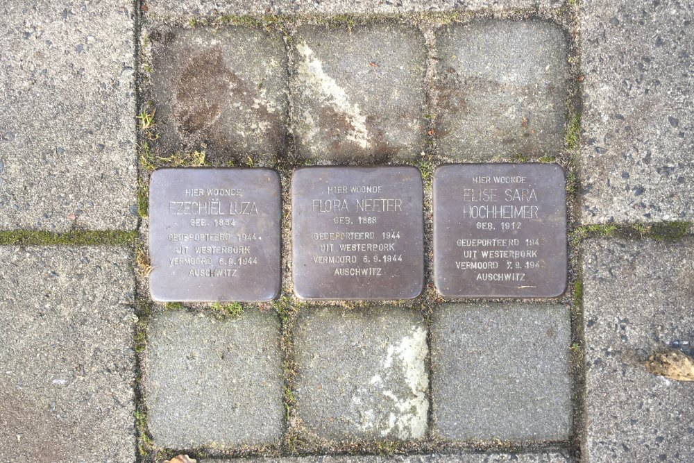 Stolpersteine Van der Helstlaan 56