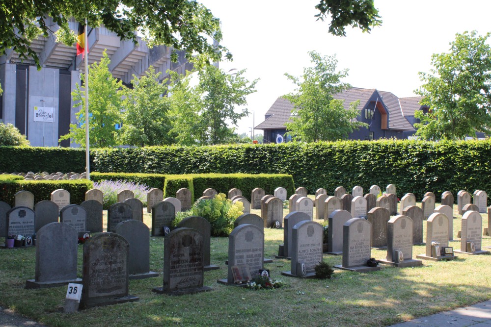 Belgische Graven Oudstrijders Sint- Andries Begraafplaats #1