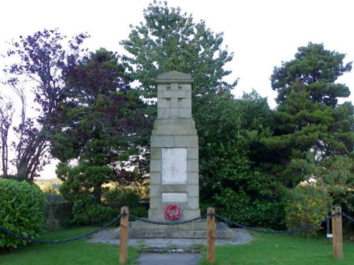 Oorlogsmonument East Witton #1